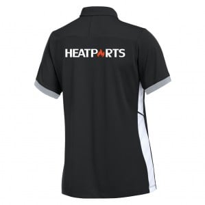 Nike Dri-FIT Academy 25 Polo (W) - Black/White/White