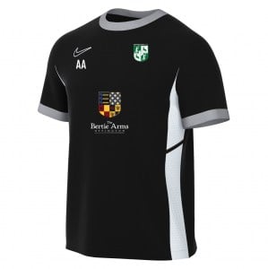 Nike Academy 25 Short-Sleeve Training Top - Black/White/White