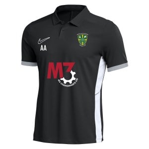 Nike Dri-FIT Academy 25 Polo - Black/White/White