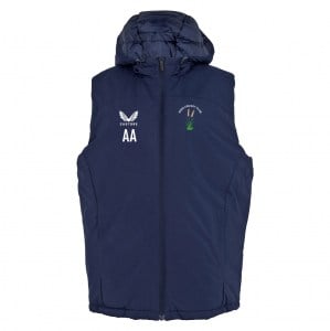 Castore Padded Gilet With Hood 22 - Navy