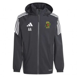 adidas Tiro 24 Rain Jacket - Black/White
