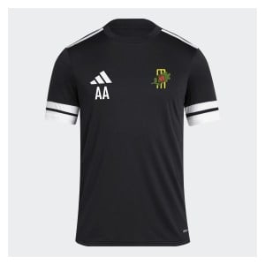 adidas Squadra 25 Short-Sleeve  Jersey - Black/White
