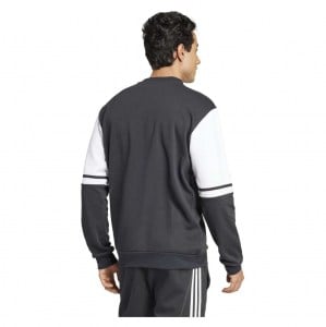 adidas Squadra 25 Sweat Crew Top - Black/White