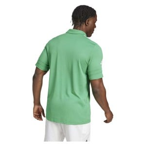 adidas Squadra 25 Cotton Polo - Team Green/White