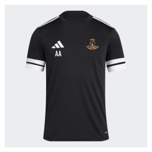 adidas Squadra 25 Short-Sleeve  Jersey - Black/White