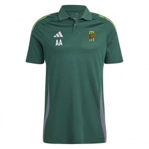 adidas Tiro 24 Competition Polo Shirt - Team dark green/Tech Emerald/white