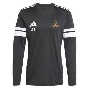 adidas Squadra 25 Long-Sleeve Jersey - Black/White