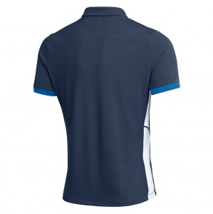 Nike Dri-FIT Academy 25 Polo - Obsidian/Royal Blue/White