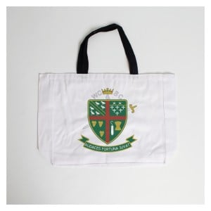 Kitlocker-Merchandise Shopping Bag - White
