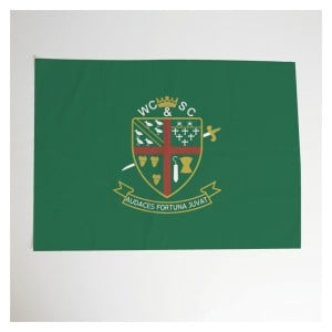 Kitlocker-Merchandise Sublimated Flag - WHITE