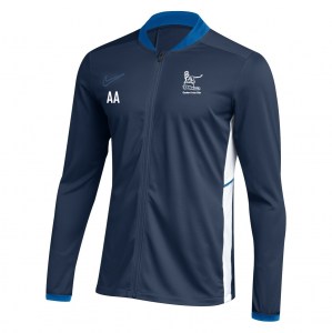 Nike Dri-FIT Academy 25 Knit Track Jacket - Obsidian/Royal Blue/White