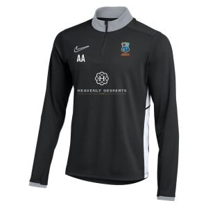 Nike Dri-FIT Academy 25 Drill Top - Black/White/White