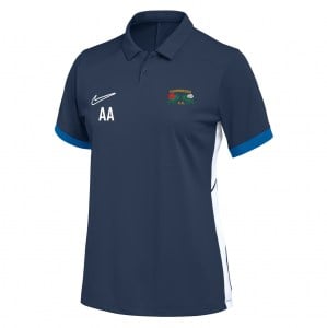 Nike Dri-FIT Academy 25 Polo (W) - Obsidian/Royal Blue/White