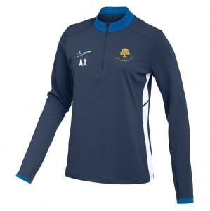 Nike Dri-FIT Academy 25 Drill Top (W) - Obsidian/Royal Blue/White