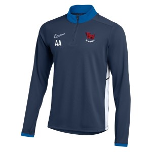Nike Dri-FIT Academy 25 Drill Top - Obsidian/Royal Blue/White