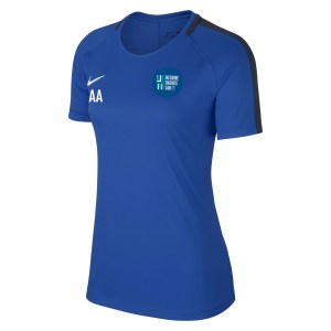 Nike Womens Academy 18 Short Sleeve Top (W) Royal Blue-Obsidian-White