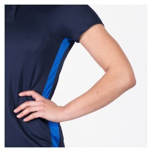 Nike Womens Academy 18 Performance polo (W) Obsidian-Royal Blue-White