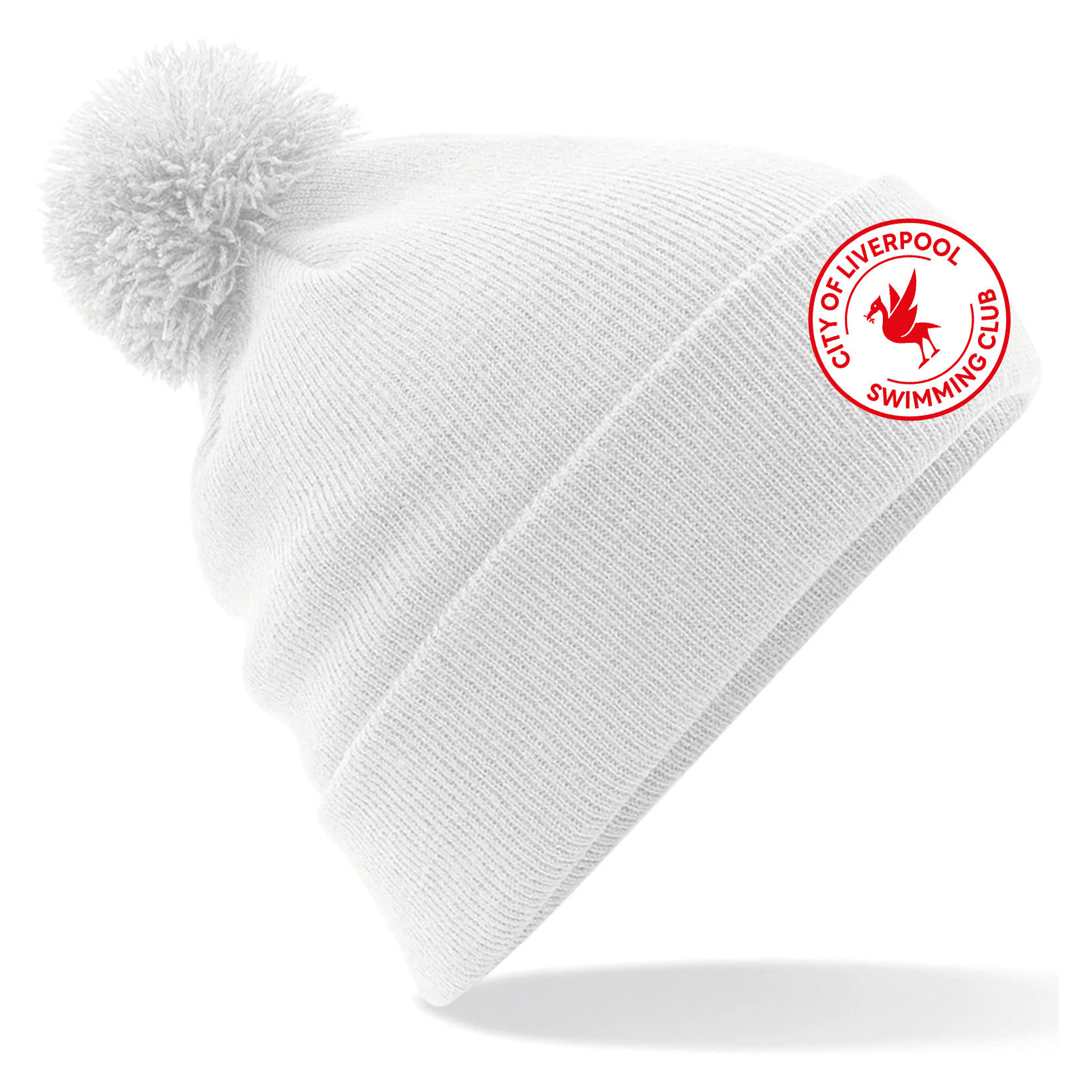 Original Pom Pom Beanie White