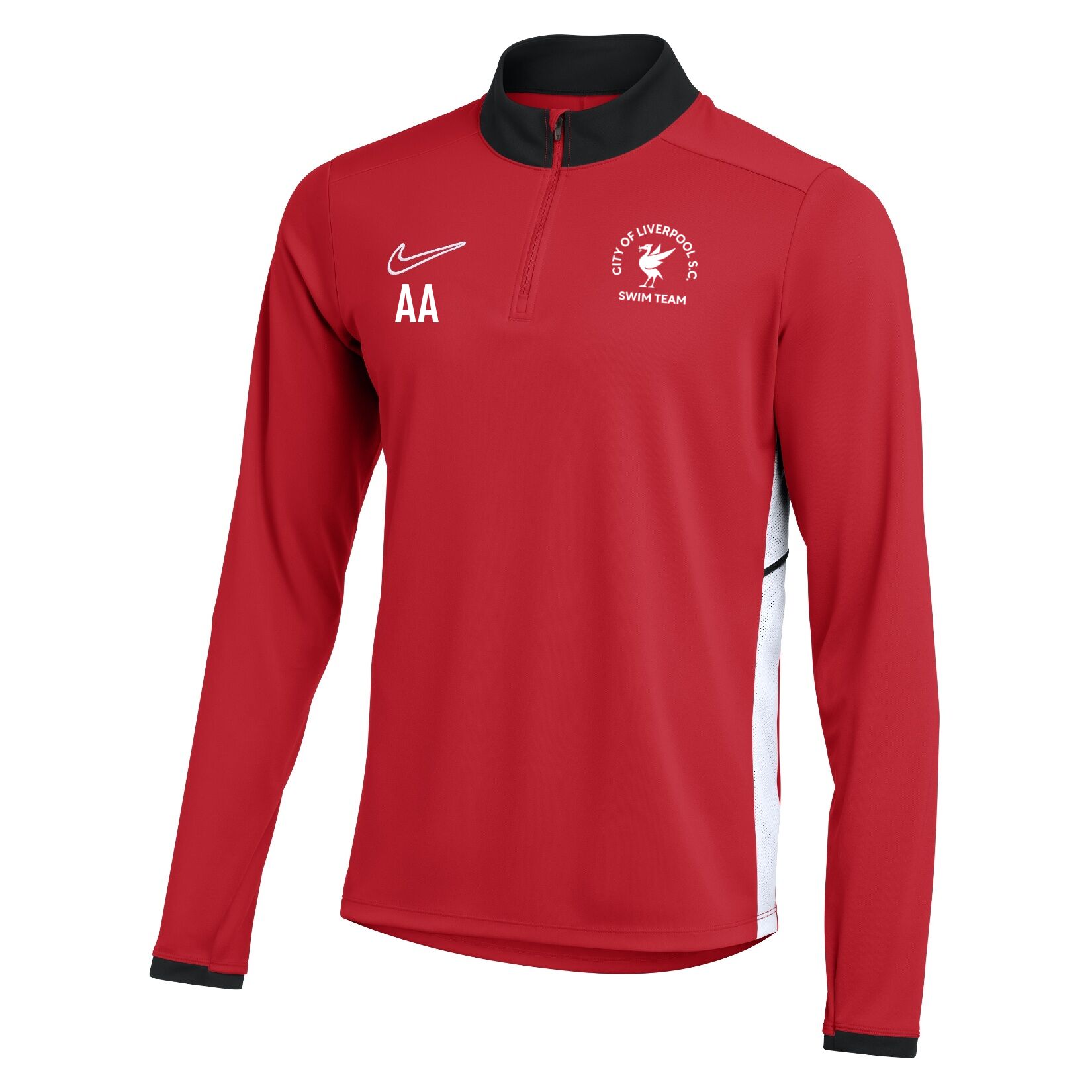 Nike Dri-FIT Academy 25 Drill Top - University Red/Gym Red/White
