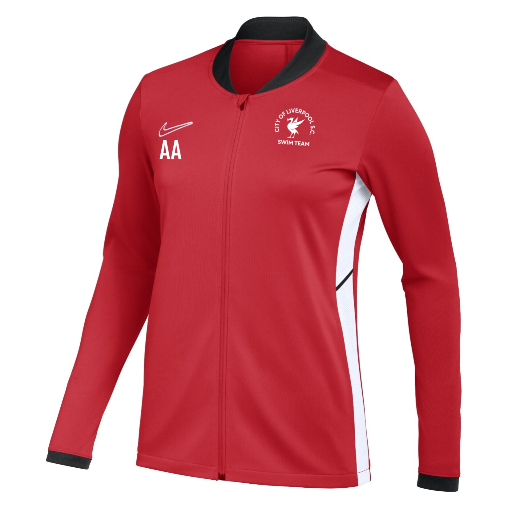 Nike Dri-FIT Academy 25 Knit Track Jacket (W) - University Red/Gym Red/White