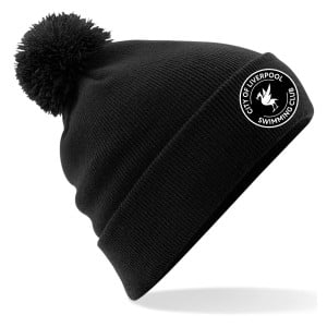 Original Pom Pom Beanie Black