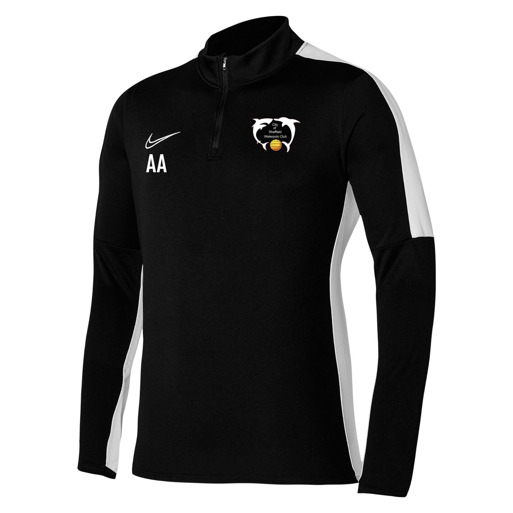 Nike Dri-Fit Academy 23 Drill Top - Black/White/White