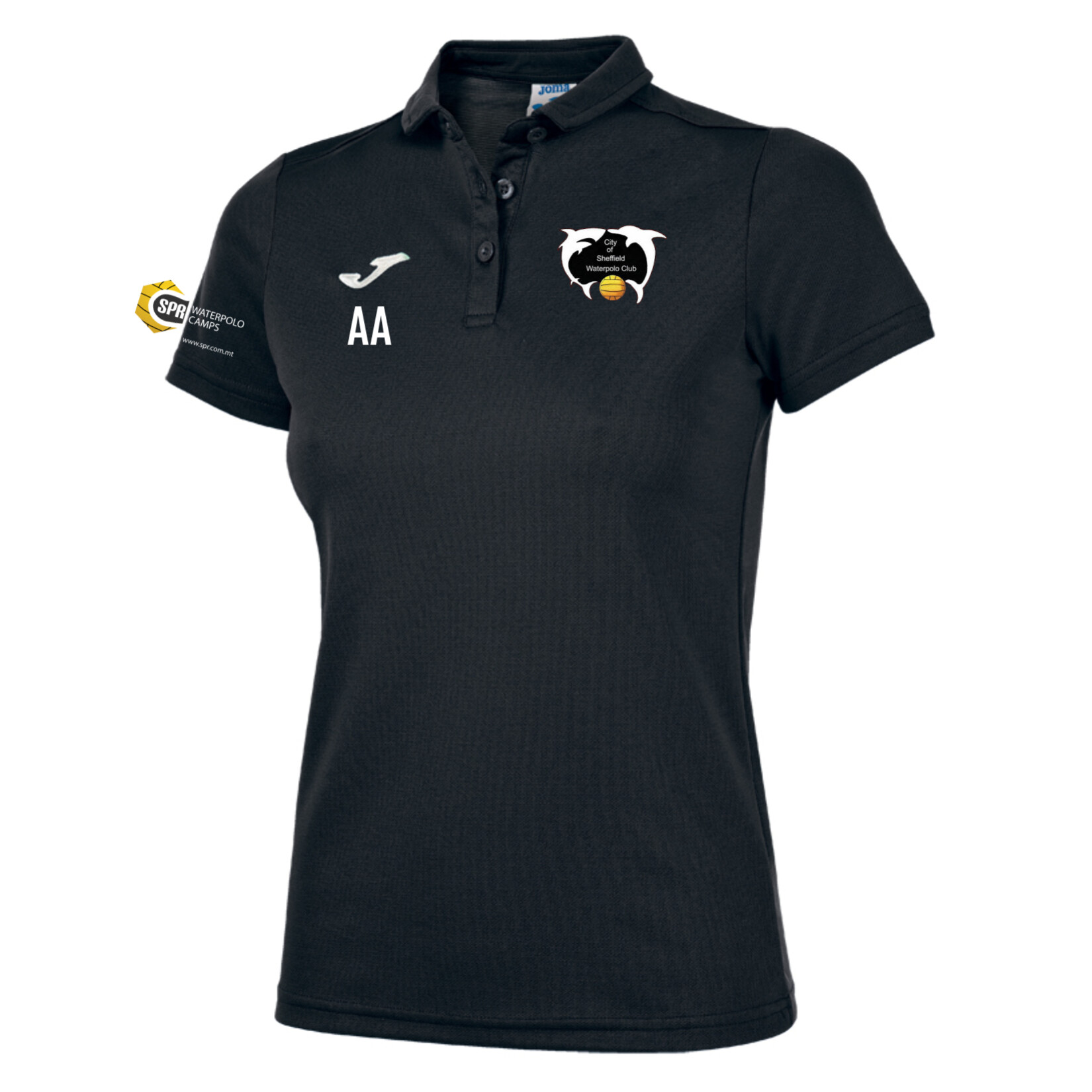 Joma HOBBY POLO (W) - Black/White