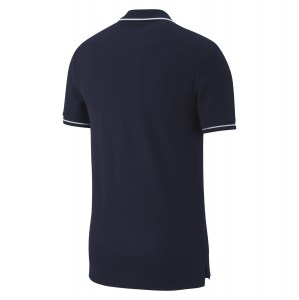 Nike Team Club 19 Polo Obsidian-White