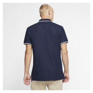 Nike Team Club 19 Polo Obsidian-White