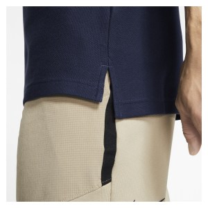 Nike Team Club 19 Polo Obsidian-White