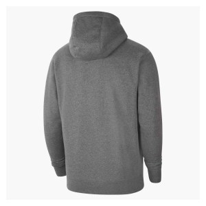 Nike Team Club 20 Fleece Hoodie (M) Charcoal Heather-White-White