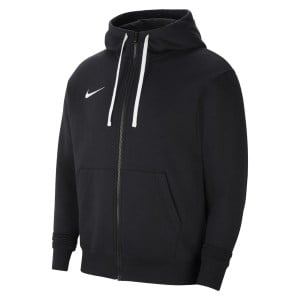 Nike Team Club 20 Fleece Full-Zip Hoodie (M) Black-White-White