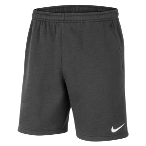 Nike Team Club 20 Fleece Shorts (M) Charcoal Heather-White-White