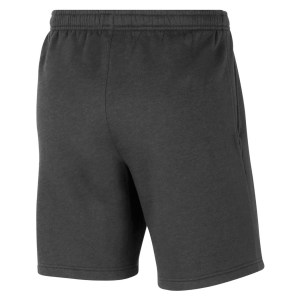 Nike Team Club 20 Fleece Shorts (M) Charcoal Heather-White-White