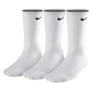 Nike 3 PACK CUSHIONED COTTON CREW TRAINING SOCKS