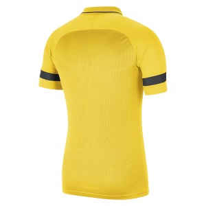 Nike Academy 21 Performance Polo (M) Tour Yellow-Black-Anthracite-Black