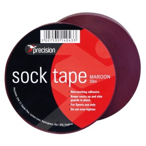 Precision Sock Tape (10 Pack) Maroon