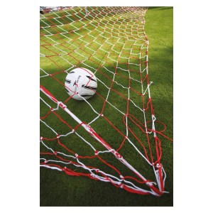 Precision Pair of Goal Nets 2.5mm Knotted Polyethylene 24' x 8'
