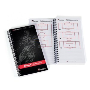 Precision A5 Slimline Football Scouts Notepad