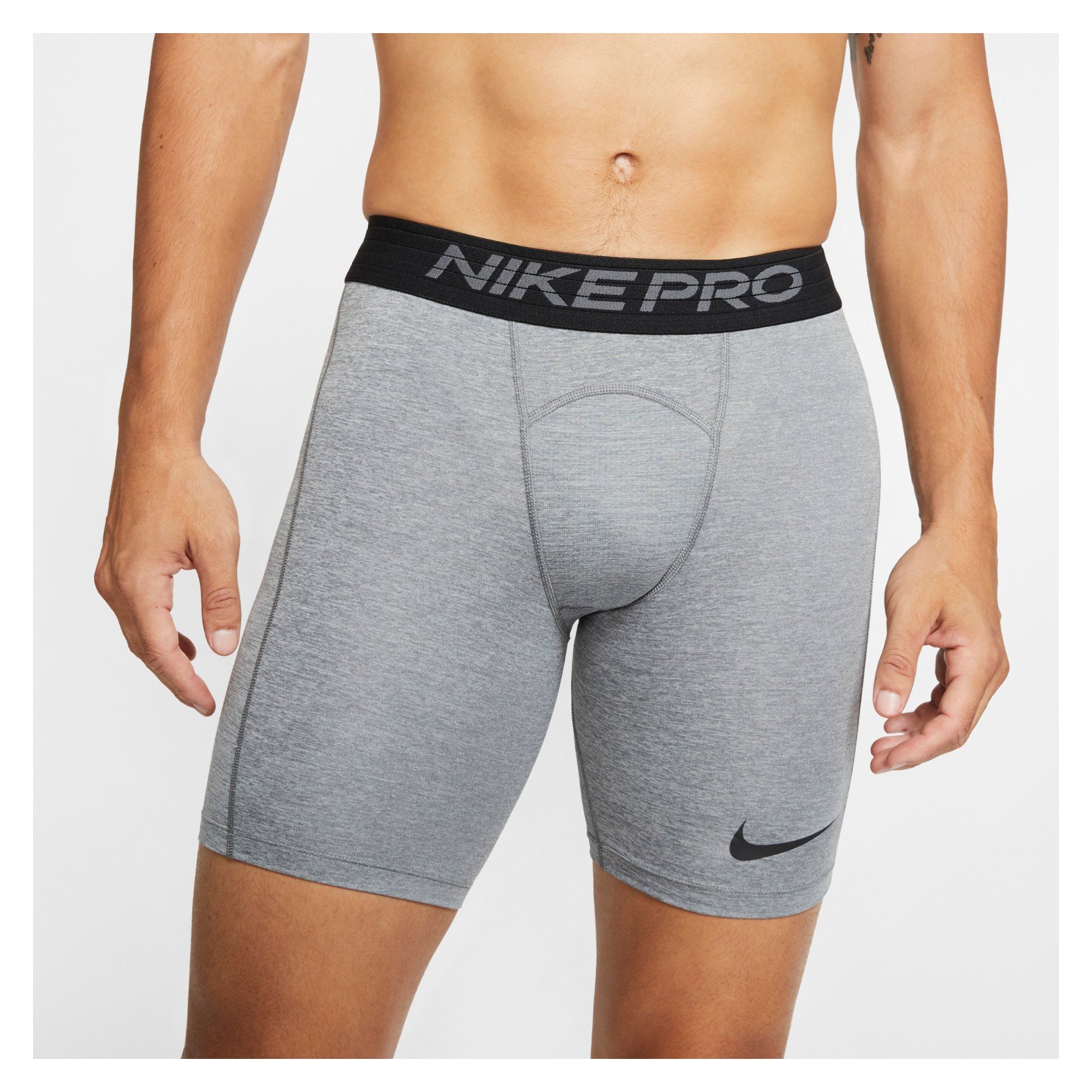 Nike Pro Men's Shorts Smoke Grey-Lt Smoke Grey-Black