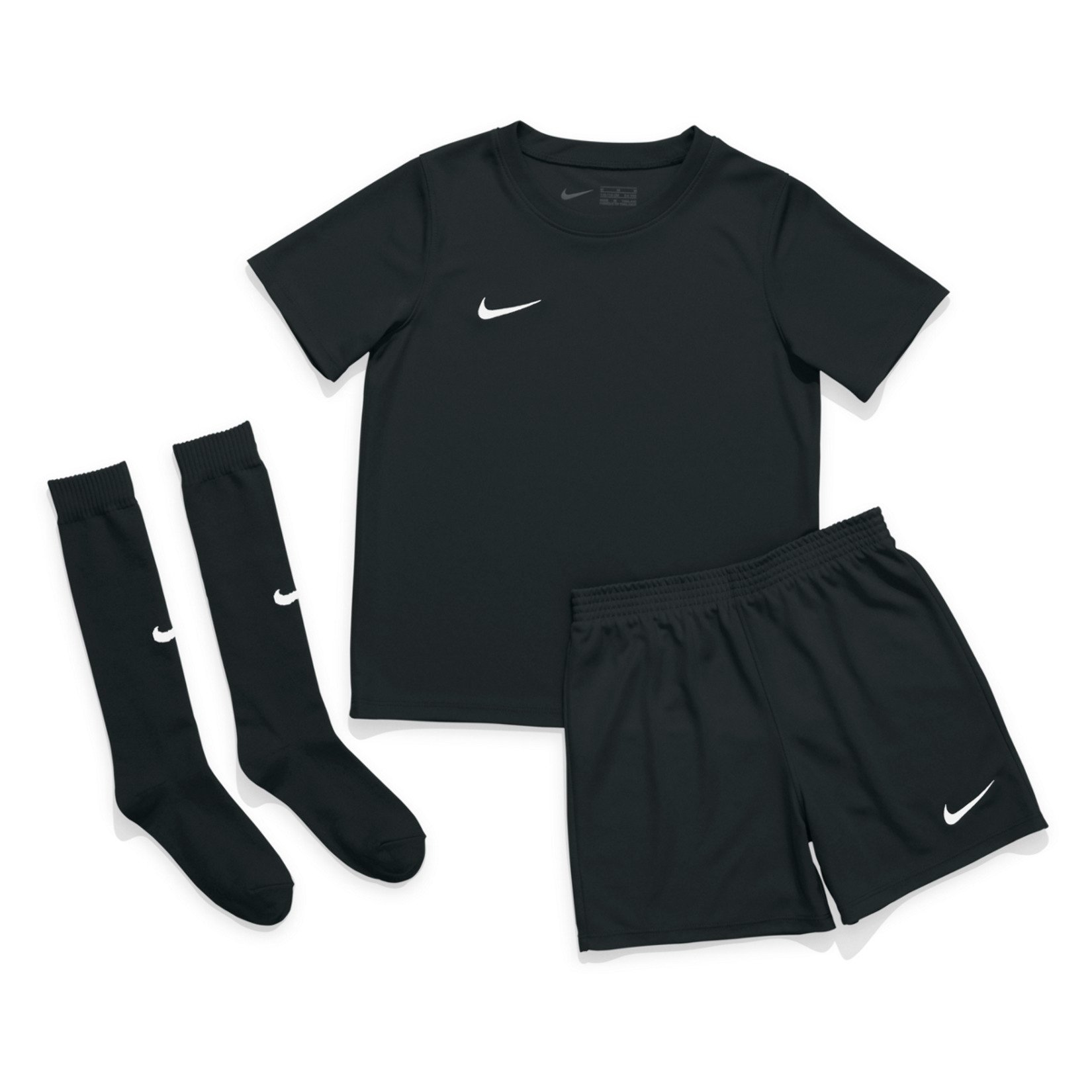Nike Dri-FIT Park 20 Little Kids Kit Black-Black-White