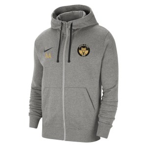 Nike Park 20 Fleece Full-Zip Hoodie Dk Grey Heather-Black-Black