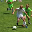 Children playing football