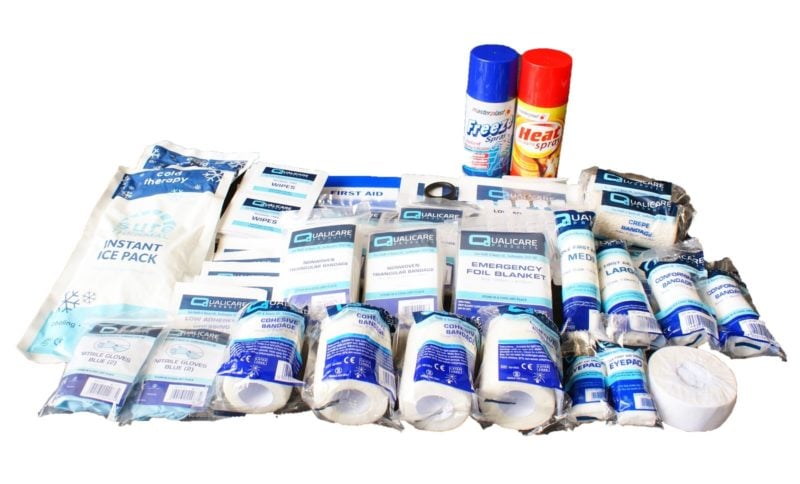 Contents of kitlocker first aid kit refill pack