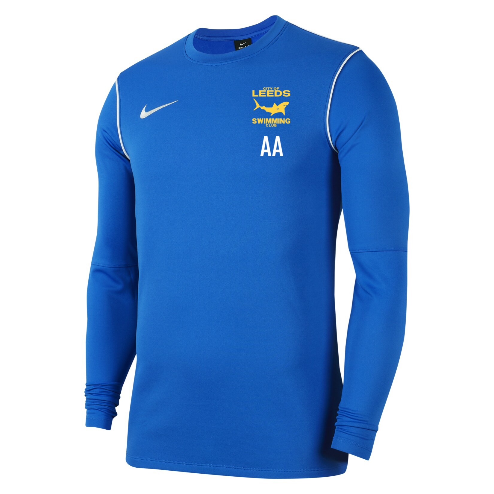 Nike Dri-FIT Park 20 Crew Top - Royal Blue/White/White