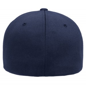 Flexfit Woolly Combed Baseball Cap Navy