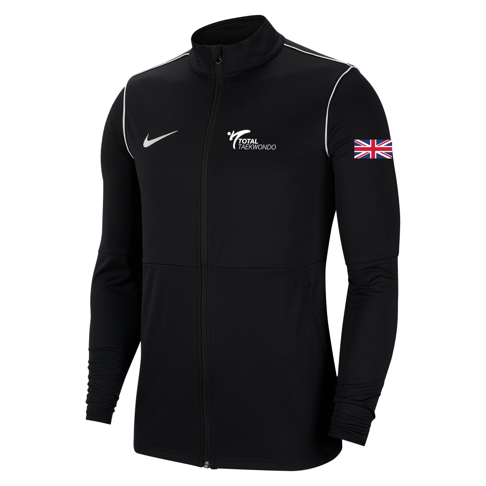 Nike Dri-FIT Park 20 Knitted Track Jacket - Black/White/White
