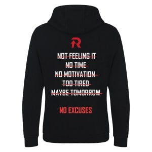 GRADUATE HEAVYWEIGHT HOODIE - Jet Black