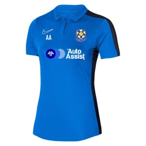 Nike Womens Dri-Fit Academy 23 Polo (W) Royal Blue-Obsidian-White