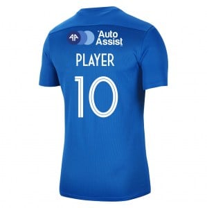 Nike Park VII Dri-FIT Short Sleeve Shirt - Royal Blue/White